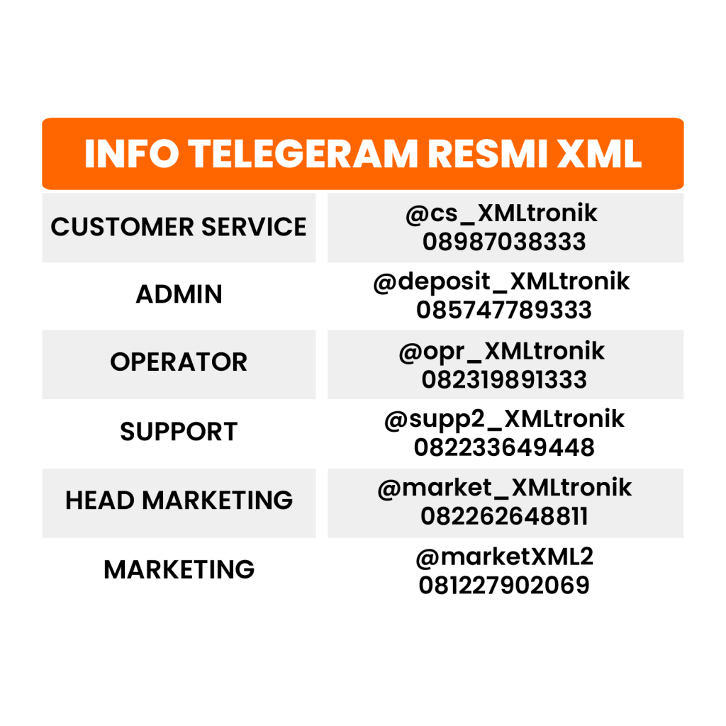 Telegram Resmi XML Tronik