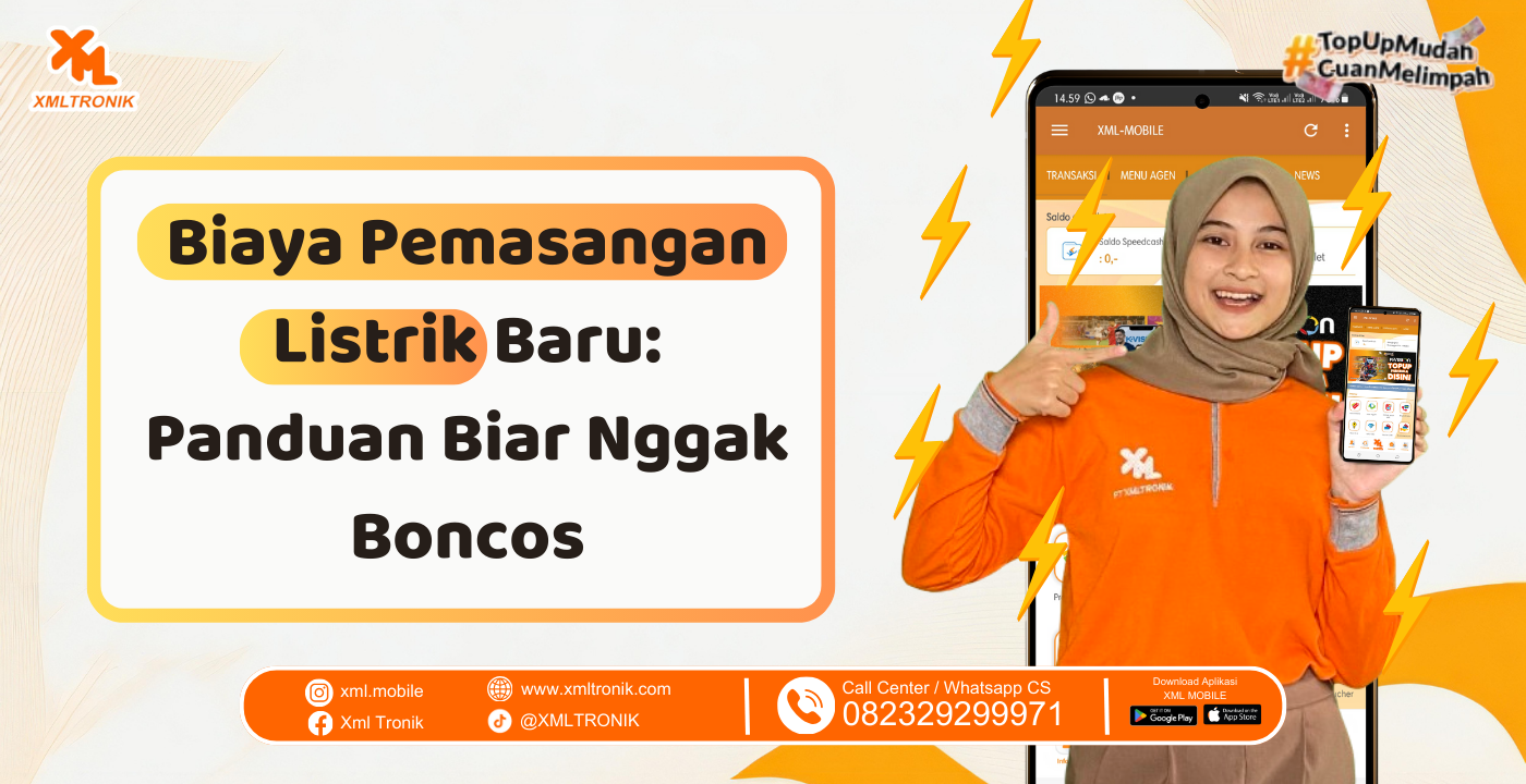 Biaya pemasangan listrik baru