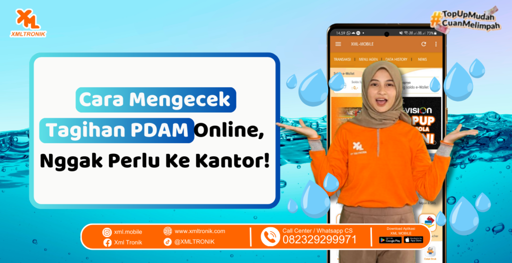 cara mengecek tagihan pdam