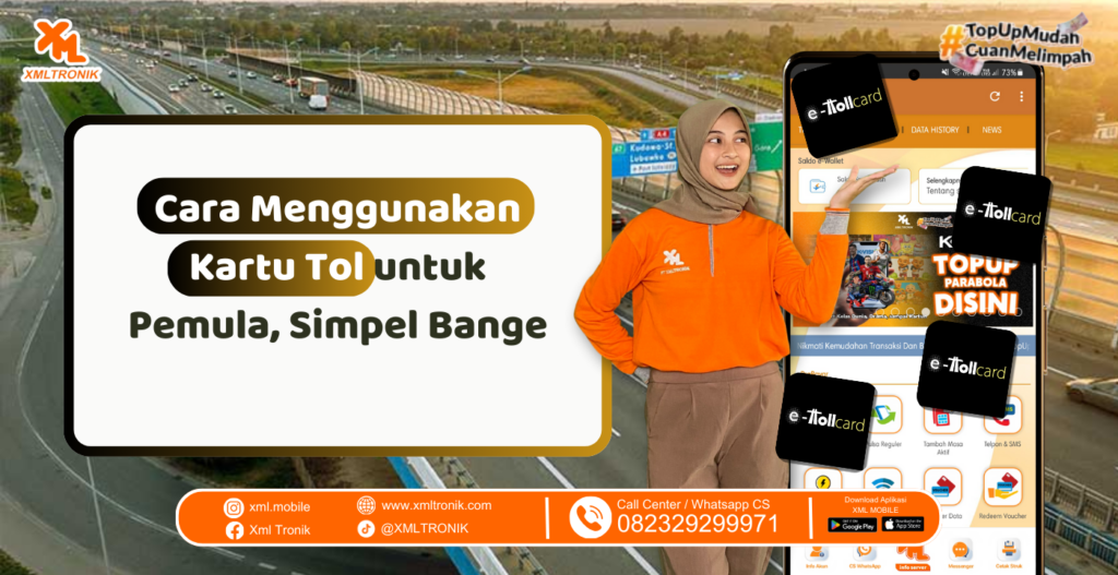 cara menggunakan kartu tol