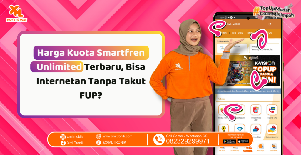Harga Kuota Smartfren Unlimited Terbaru, Bisa Internetan Tanpa Takut FUP