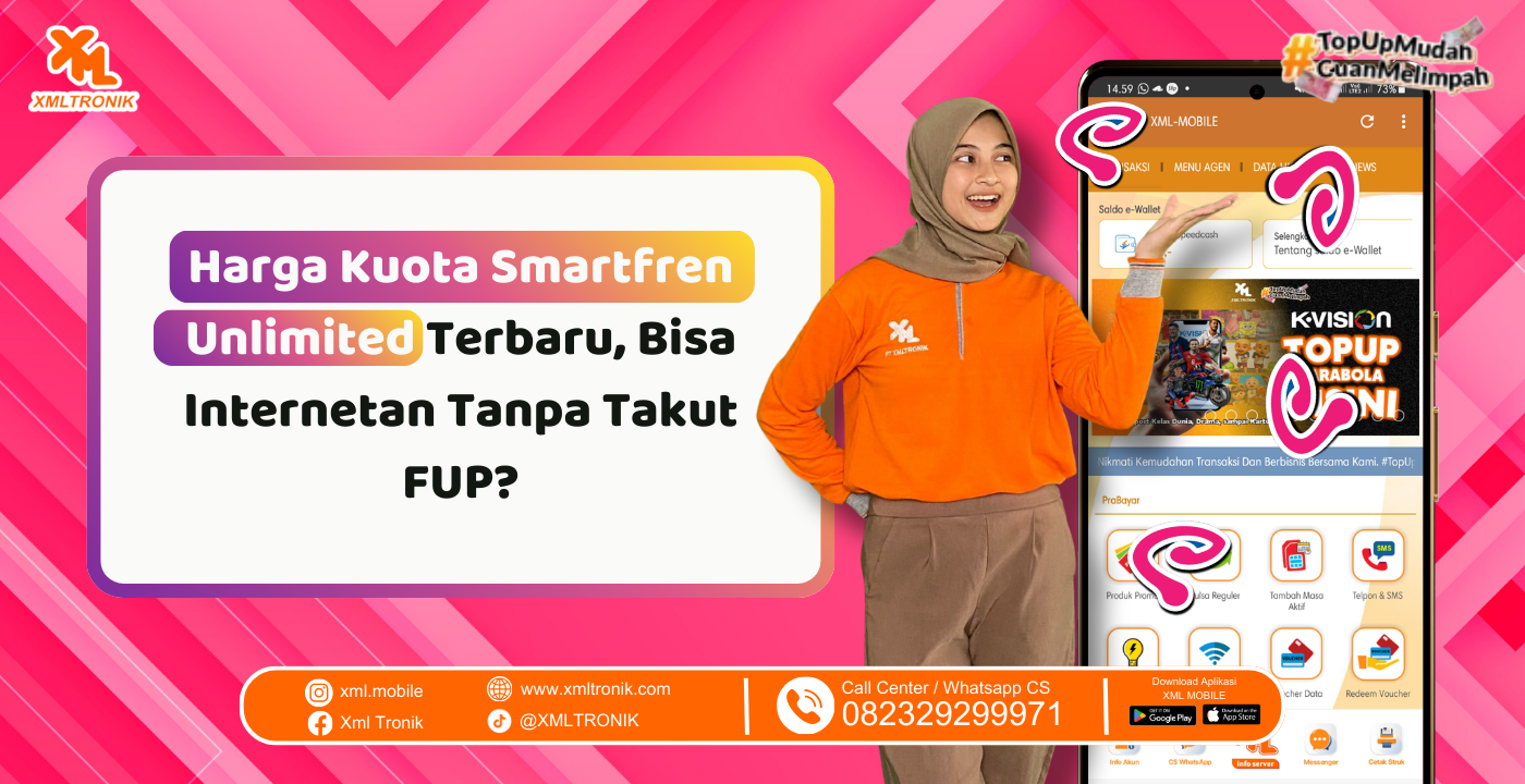 Harga Kuota Smartfren Unlimited Terbaru, Bisa Internetan Tanpa Takut FUP