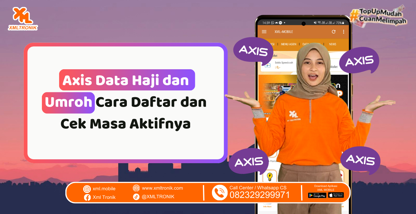 Axis Data Haji dan Umroh Cara Daftar dan Cek Masa Aktifnya