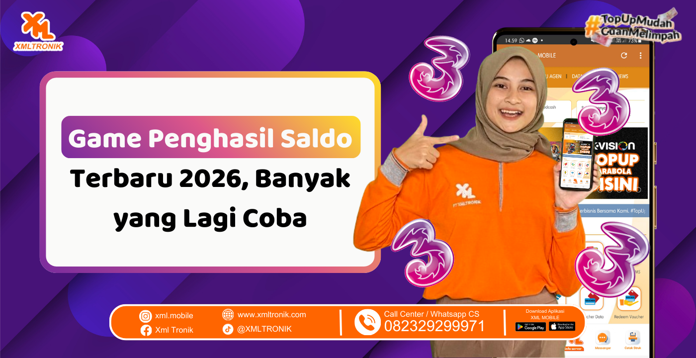 Three Data Happy Ramadhan Cocok Buat Sahur dan Ngabuburit Online