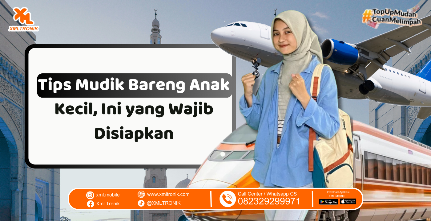 Tips Mudik Bareng Anak Kecil, Ini yang Wajib Disiapkan