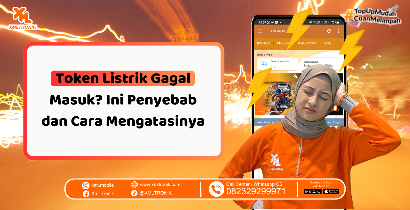 Token Listrik Gagal