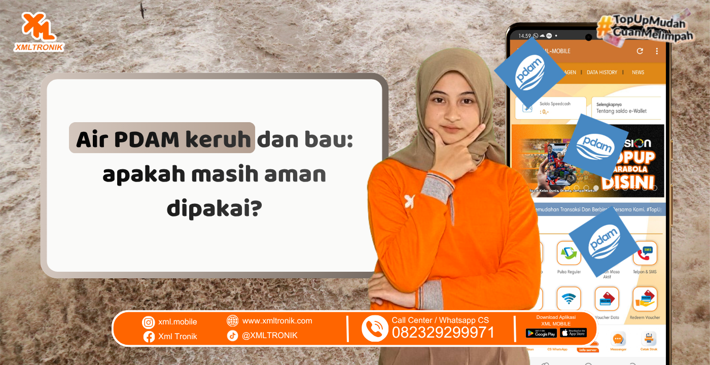 Air PDAM keruh