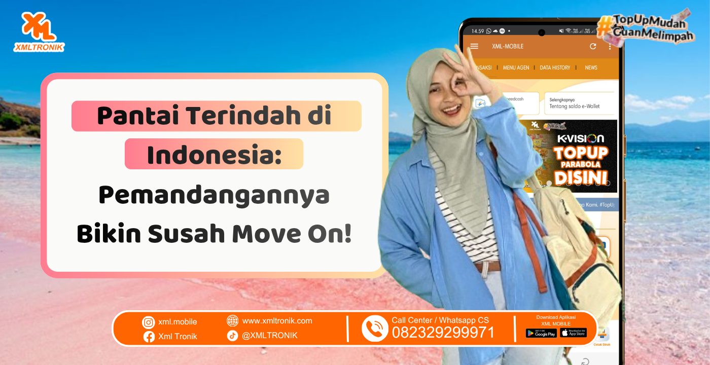 Pantai terindah di Indonesia