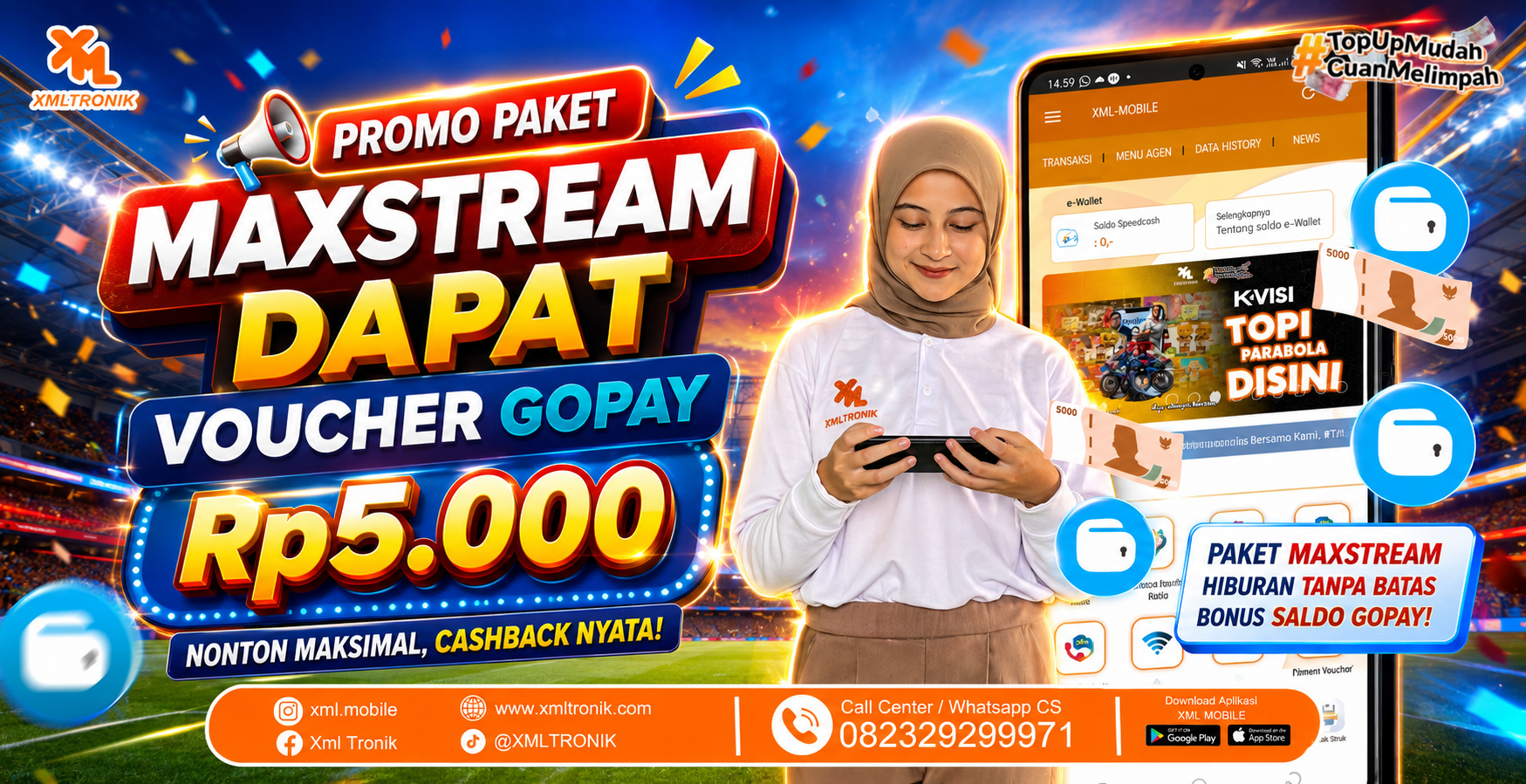 Promo Paket Maxstream